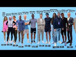 Cross-Country Skiers Realistic Size Comparison