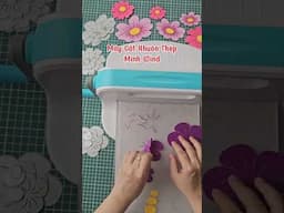 Set khuôn thép cắt hoa 3D trang trí mầm non A66 #maycatkhuonthep #khuonthep #minhwind