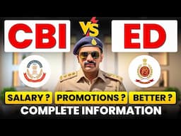 CBI vs ED | How to join CBI officer in India become cbi sub inspector How to join ED | SSC CGL Exam