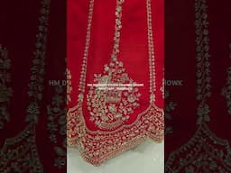 Wedding bridal lehengas latest designs #2025 #hmdesignerstudio #chandnichowk
