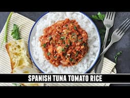 Spanish Tuna Tomato Rice | Quick & EASY Pantry Staple Recipe