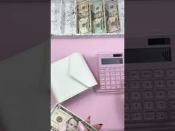 Cash stuffing $270 in my wallet! #cashenvelopestuffing #cashstuffing #money