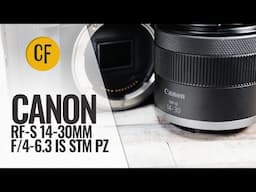 Canon RF-S 14-30mm f/4-6.3 IS STM PZ