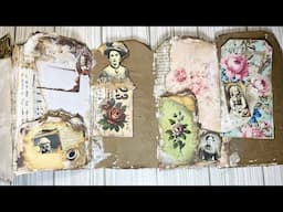 Mini Grungy Tag Journal #6