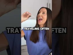 packing dental products for travel #shorts