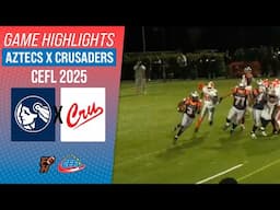 BRISTOL AZTECS (UK) X AMSTERDAM CRUSADERS (NLD) | CHAMPIONSHIP 1/8 CEFL 2025 | Game Highlights