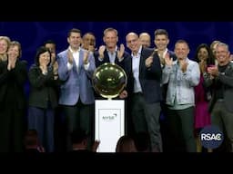 NYSE Bell Rings at RSAC 2025 Conference | Celebrating Innovation in Cybersecurity