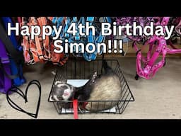Simon opening his birthday present!! 🥳