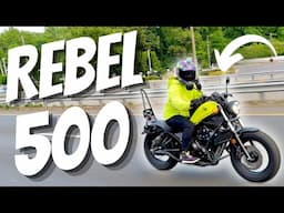 Introducing My 2017 Honda Rebel 500!!