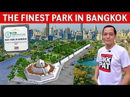 ✅BANGKOK'S BEST PARK 2025 | History | Food | Bars | Canals | Wildlife | Rattanakosin Island