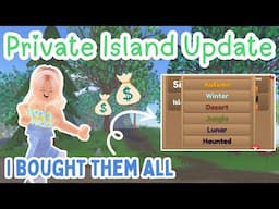 Buying *EVERY ISLAND THEME* + Checking Out the Update! | Wild Horse Islands