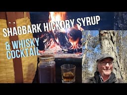 Shagbark Hickory Syrup & Whisky Cocktail