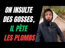 DES GOSSES CONSTRUISENT UNE CABANE AVEC LE DRAPEAU FRANÇAIS DESSUS, ILS SE FONT INSULTER DE FAF