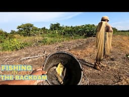CATCHIN SWEET WATER FISH IN TUSCHEN BACKDAM #fishing #realniceguyana