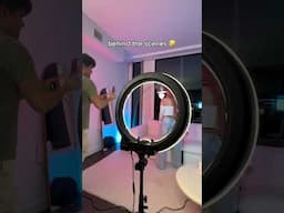 behind the scenes!!