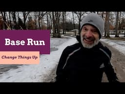 Base Training Run | Janji Pants | Changing It Up | Daily Training Vlog