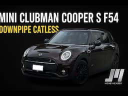 Mini Clubman cooper S F54 : Downpipe catless