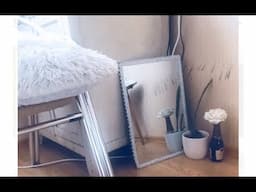 Creative - Simple DIY vanity mirror idea / home /bedroom / budget