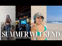 WEEKEND IN MY LIFE: UFC 316 + Beachy Waves Hack + Spontaneous Concert + Standing With LA | Vlog 476