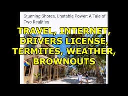 TRAVEL, INTERNET, DRIVERS LICENSE, BROWNOUTS, WEATHER, MORE NEWS