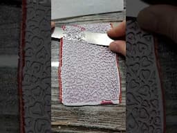Part 1. It's a Valentines Day mokume gane! Colorful veneer with polymer clay!