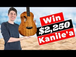 3RD CHANCE: WIN A $2,250 Kanile'a Tenor Ukulele || Custom Built Model