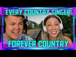 Reaction to Artists Of Then, Now & Forever - Forever Country | THE WOLF HUNTERZ Jon and Dolly