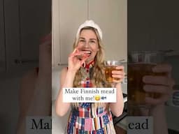 This is how you make real Finnish mead😋😍