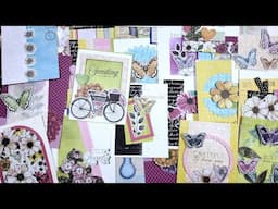 30 Beautiful Handmade Card Ideas Using One Pack of Ephemera