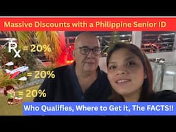Foreign Expats Philippines Senior ID card has shocking Discounts