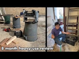 Oupes Mega 1 eight month review using for table saw, drill press, planer, and future plans