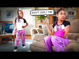 ANNOYING LITTLE SISTER COPIES HER BIG SISTER AGAIN!!!! WHAT HAPPEN NEXT IS SHOCKING!!