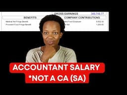 High earning accountants (NOT CA SA) IFinance Manager Salary