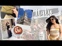 ITALY vlog pt1🇮🇹 // Florence, Cinque terre, Outlet mall shopping