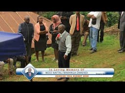 CONVOY OF THE LATE MZEE NAFTAL MARANGA ONKENDI