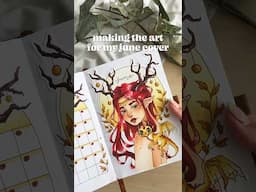 making the art for my june 2025 bullet journal setup ❤️‍🔥 yt vid for that satisfying timelapse hehe