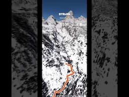 SKIING SOUTH TETON #backcountryskiing