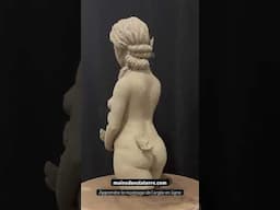 Le Trésor - terre chamotte  - hauteur 35cm  https://mainsdanslaterre.com/