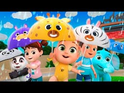 Rain Rain Go Away Song (Zoo Animals Version) | Newborn Baby Songs & Nursery Rhymes