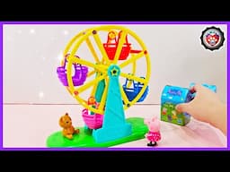 Peppa Pig’s Ferris Wheel Ride with Teddy & a Surprise Friend!