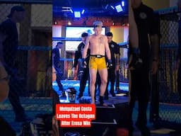 Melquizael Costa Leaves The Octagon After Defeating Julian Erosa At UFC Vegas 106 💥 #ufc #mma