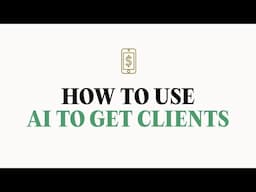 This AI prompt will find clients for you