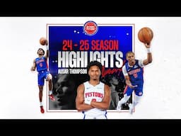 Ausar Thompson 2024-25 Season Highlights | Detroit Pistons #nba #detroitpistons #pistons
