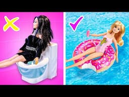 👛No Money? No Problem! Crazy HACKS for POOR DOLLS😱