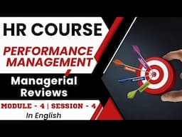 Performance Appraisal | Managerial Review | HR Course #hrcourse #hr  #readytogetupdate