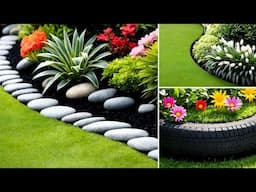 37+ Creative Garden Edging Ideas