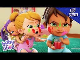 Naughty Babies! | Kids Cartoon | Full Episodes | Animation for Kids | Baby Alive Official 🍼👶🏼