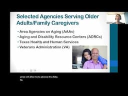 Federal and State Programs for Older Adults and Family Caregivers with Doni Green April 28, 2025