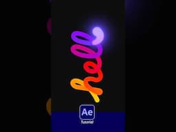 Stroke Typo Animation Tutorial