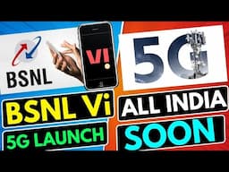 Vi All India 5G Launch | BSNL 5G Trials Start | Jio Airtel Satellite Internet Launch #technoneil
